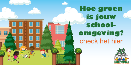Samen met Boomfeestdag naar groenere schoolomgeving